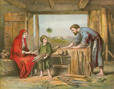 Jesus derhjemme af English School