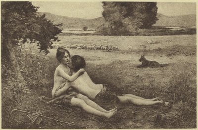 Youth af Raphael Collin (fotogravure) af English School