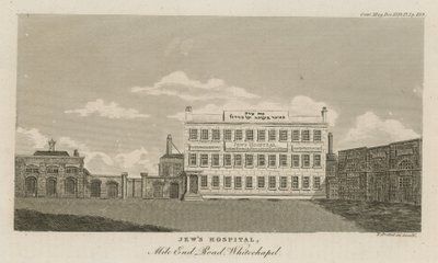 Jews Hospital, Mile End Road, Whitechapel af English School