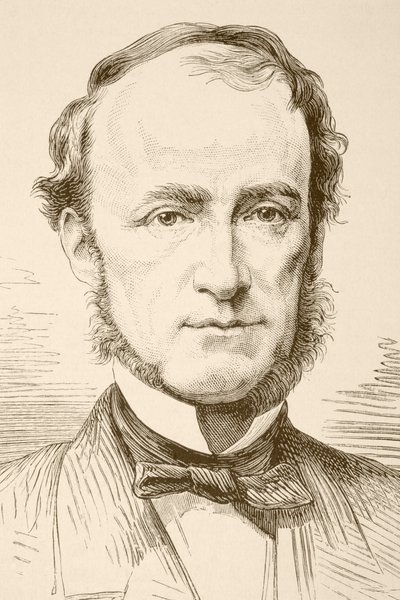 Johan-Marguerite-Emile Lemoinne (litho) af English School