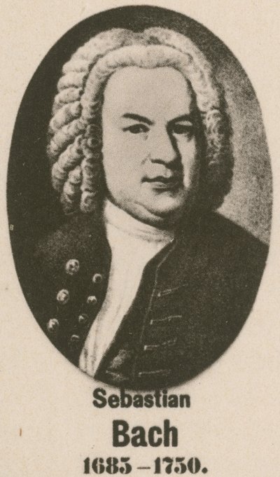 Johann Sebastian Bach (dybtryk) af English School