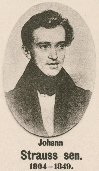 Johann Strauss Senior (dybtryk) af English School