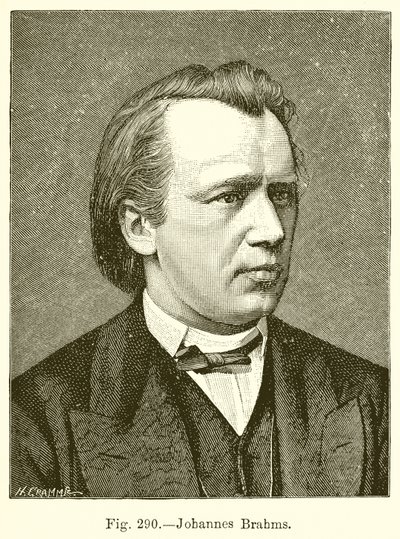 Johannes Brahms af English School