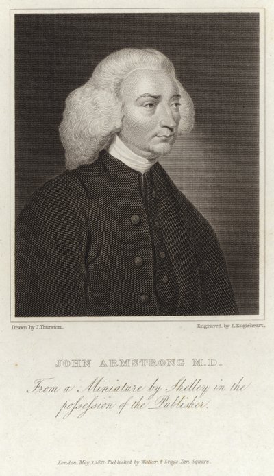 John Armstrong - skotsk digter og læge (1709-1779) af English School