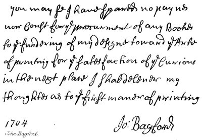 John Bagford af English School