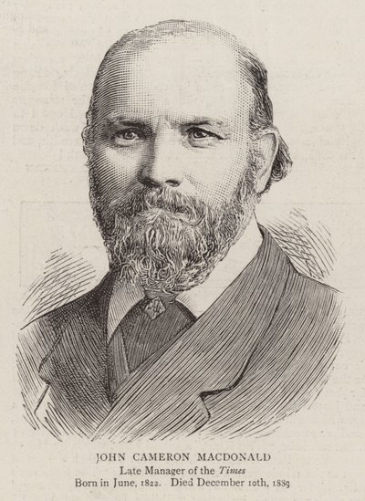 John Cameron Macdonald (gravering) af English School