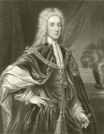 John Campbell, hertug af Argyll og Greenwich af English School