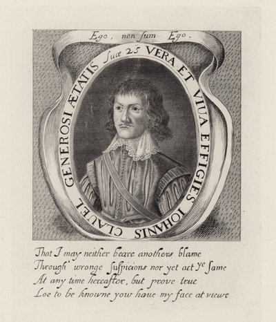 John Clavel (gravering) af English School