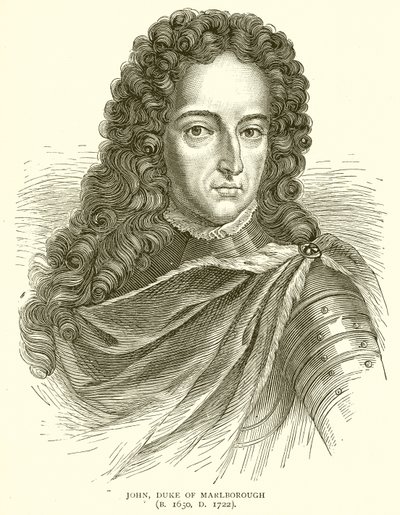 John, hertug af Marlborough (f. 1650, d. 1722) af English School