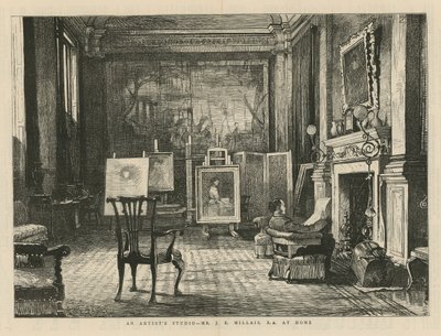 John Everett Millais på hjemmebane af English School