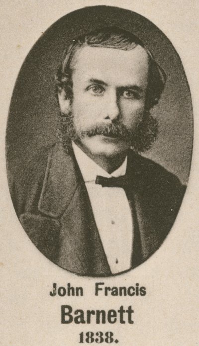 John Francis Barnett (gravure) af English School