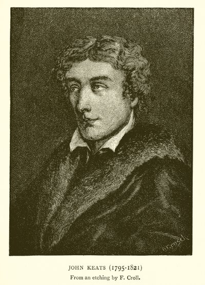 John Keats (1795-1821) af English School