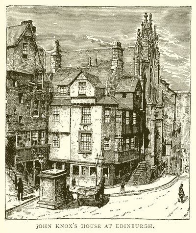 John Knoxs hus i Edinburgh af English School