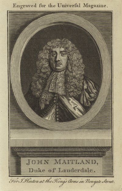 John Maitland, hertug af Lauderdale af English School