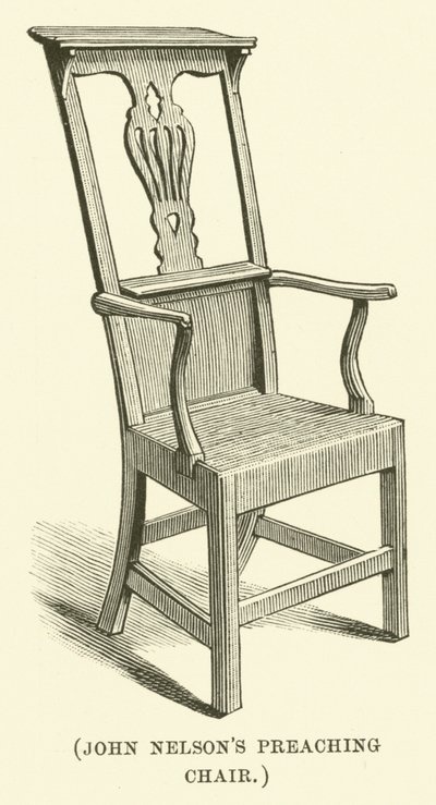 John Nelsons prædikestol (gravering) af English School