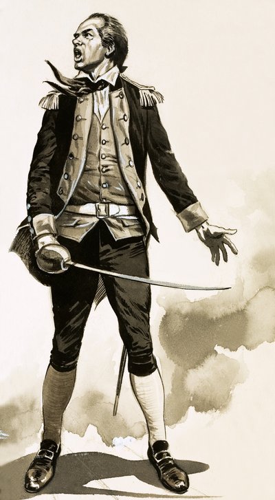 John Paul Jones, helten fra den amerikanske uafhængighedskrig af English School