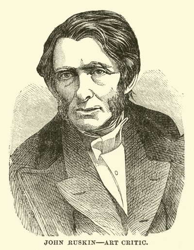 John Ruskin, kunstkritiker af English School