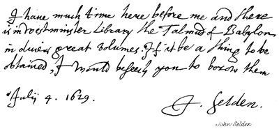 John Selden af English School