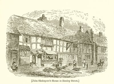 John Shakespeares hus i Henley Street af English School