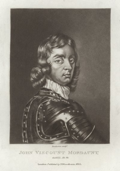 John Viscount Mordaunt af English School