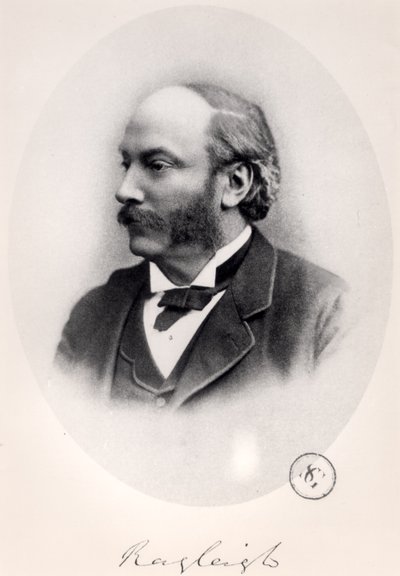 John William Strutt (1842-1919) 3. baron Rayleigh af English School