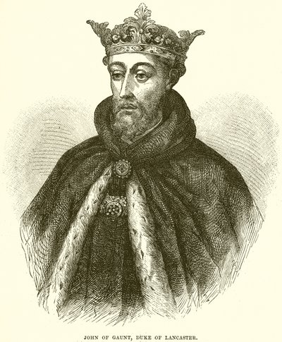 John of Gaunt, hertug af Lancaster af English School