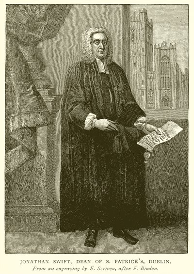 Jonathan Swift, dekan for S. Patricks, Dublin af English School