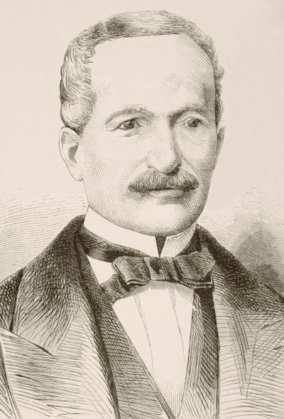 Jose Balta y Montero (litho) af English School