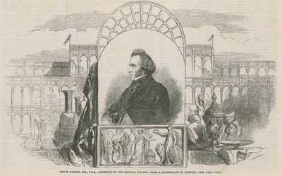 Joseph Paxton, arkitekt af Crystal Palace af English School