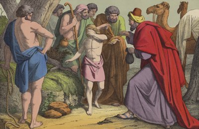 Joseph solgt af sine brødre af English School