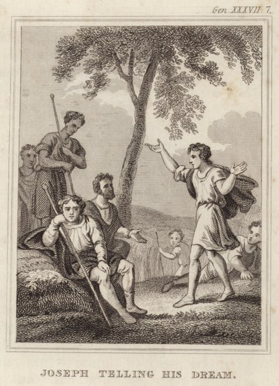 Joseph fortæller sin drøm af English School