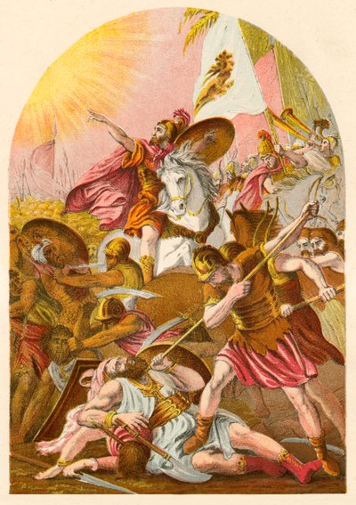 Joshua kommanderer solen af English School