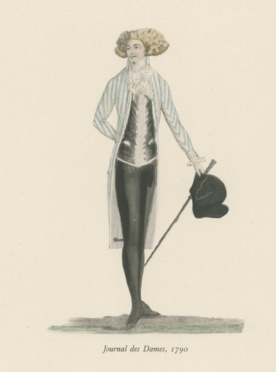 Dameblad, 1790 af English School