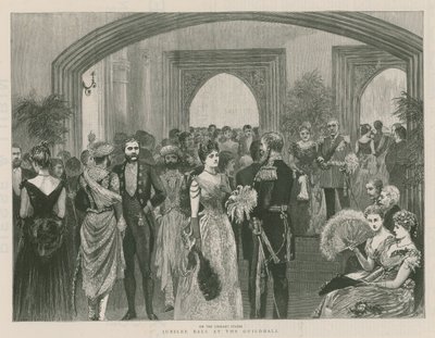 Jubilæumsbal i Guildhall, London af English School