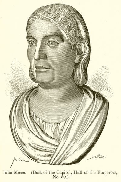 Julia Maesa. (Byste af Capitol, Kejsernes Hall, nr. 59) af English School