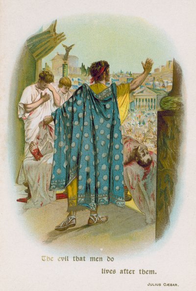 Julius Cæsar af English School