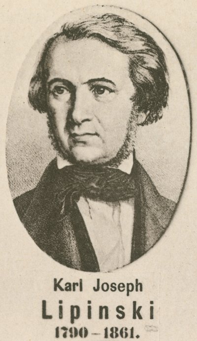 Karl Joseph Lipinski (dybtryk) af English School