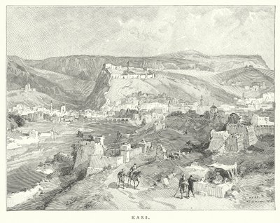 Kars (indgravering) af English School