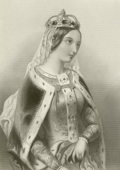 Katherine af Valois, dronning af kong Henry V af English School
