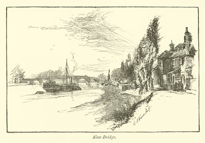 Kew Bridge  af English School