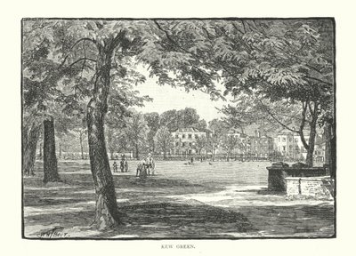 Kew Green (indgravering) af English School