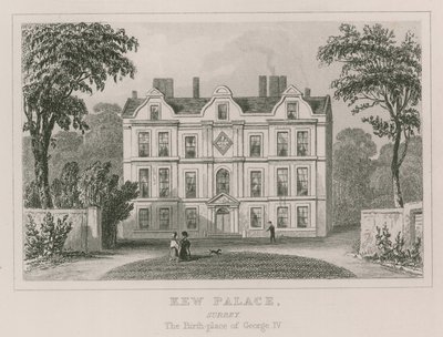 Kew Palace, Surrey - fødestedet for George IV af English School