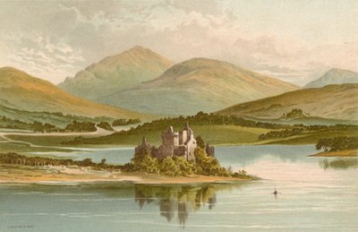 Kilchurn Castle - Loch Awe af English School