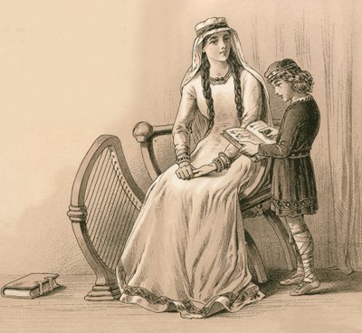 Kong Alfred og hans stedmor af English School