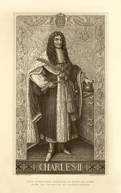 Kong Charles II af English School