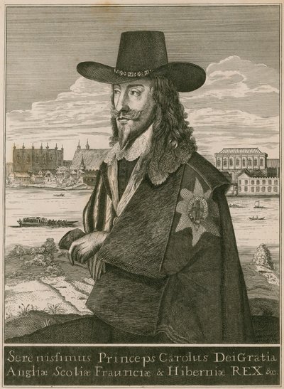 Kong Charles I af English School