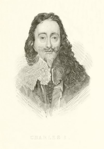 Kong Charles I af English School