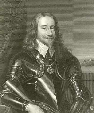 Kong Charles I af English School