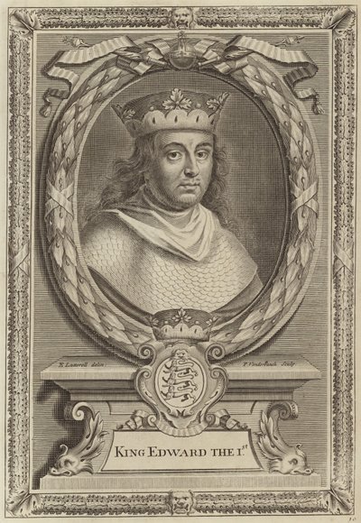 Kong Edward I af England af English School
