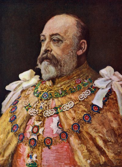 König Edward VII. von English School